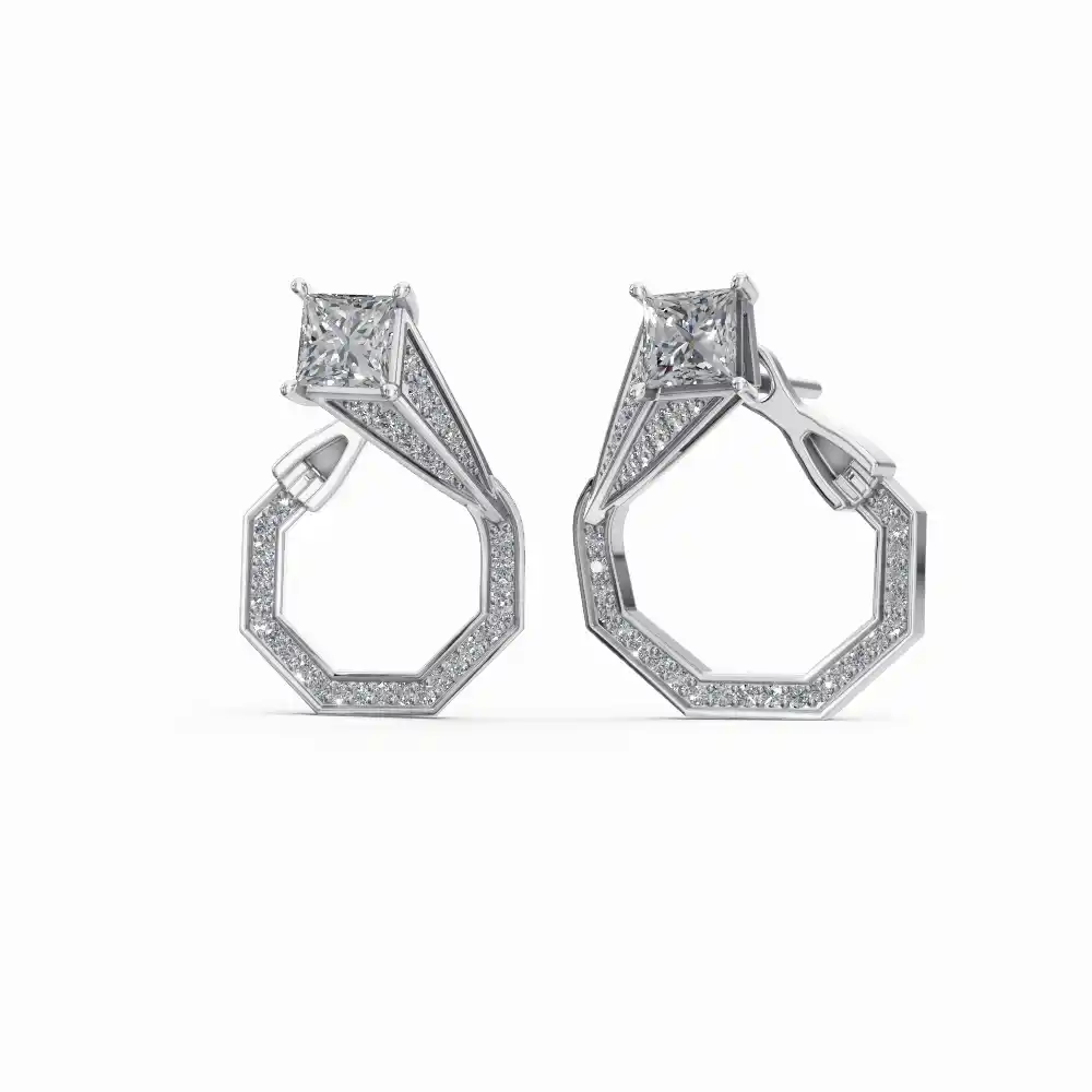 Victoria’s Timeless Structure Diamond Earrings