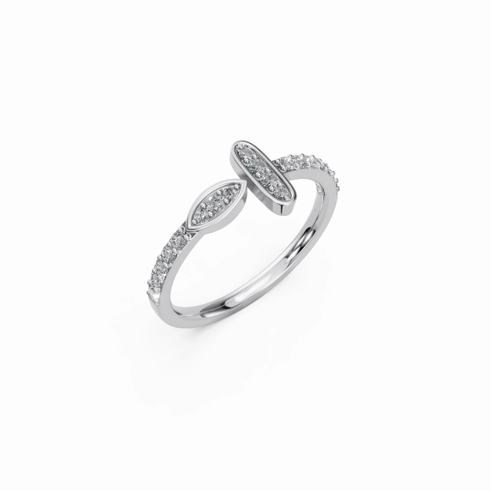 Nysa Dualité Lab Grown Diamond Ring