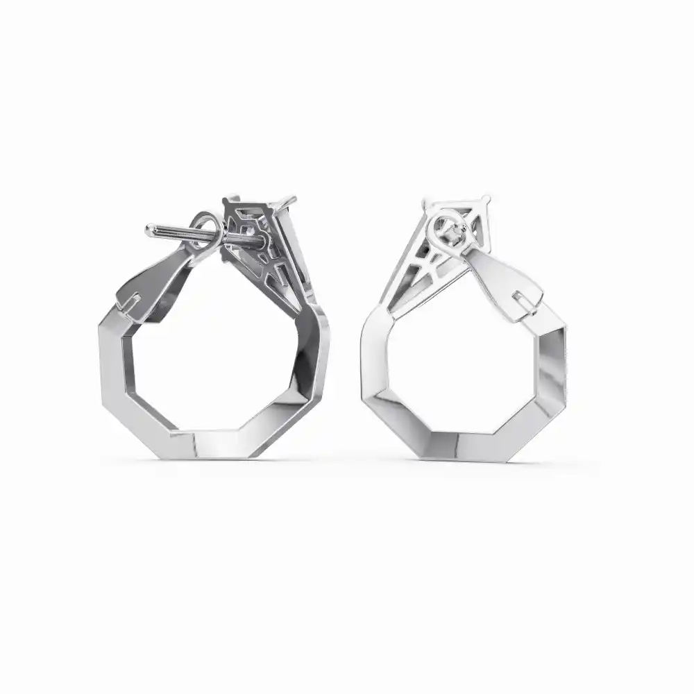 Victoria’s Timeless Structure Diamond Earrings